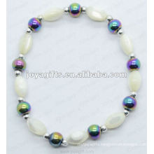 Hematite Rainbow Beads Bracelet